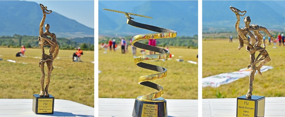 F5J aeromodelling trophies